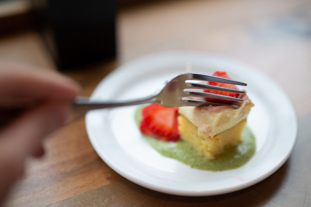 Brunch menu item from Bread Bar